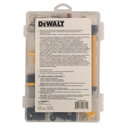 Dewalt 25 pc Industrial Coupler and Plug Accessory Kit DXCM024-0412